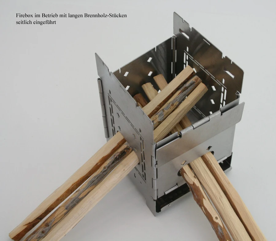 Firebox 5" G2 Hobo Folding Firebox Stove 4 Firebox 5" G2 Hobo Folding Firebox Stove – Bild 2