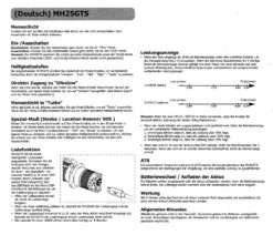 Nitecore MH25GTS -Sackundpack Laden Anleitung MH25GTS