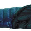 Western Mountaineering Megalite -Sackundpack Laden Megalite Navyblue side open