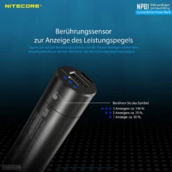 Nitecore Powerbank NPB1 5000 MAh 11 Nitecore Powerbank NPB1 5000 MAh -Sackundpack Laden NC NPB1 5