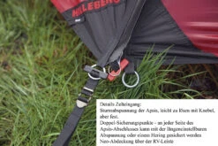 Hilleberg Niak 12 Hilleberg Niak -Sackundpack Laden Niak zipper