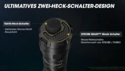 Nitecore Taktische Taschenlampe P20iX 7 Nitecore Taktische Taschenlampe P20iX -Sackundpack Laden P20iX 3