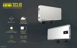 Nitecore Powerbank Mit Licht SLC10 -Sackundpack Laden SCL10 2