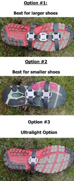 Vargo V3 Pocket Cleats™ - Titanium /Grödel -Sackundpack Laden T476 6