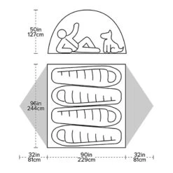 Big Agnes Blacktail 4 -Sackundpack Laden blacktail4grund