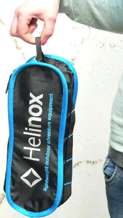 Helinox Chair One -Sackundpack Laden chairone pack