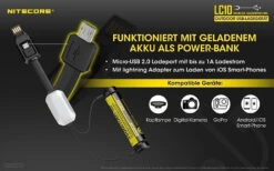 Nitecore Akkulader USB LC10 11 Nitecore Akkulader USB LC10 -Sackundpack Laden lc10 5