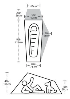 Big Agnes Seedhouse SL 1 -Sackundpack Laden seedh1 masse