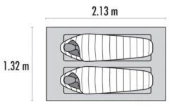 MSR Thru-Hiker Mesh House -Sackundpack Laden thrmesh grund