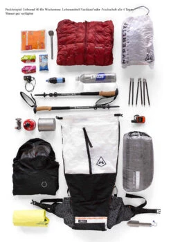 Hyperlite Mountain Gear Unbound 40 Black 12 Hyperlite Mountain Gear Unbound 40 Black -Sackundpack Laden unbound 40 packbeispiel 1